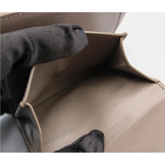 Celine Gray Wallet with Gold Accent - Picture 7 of 13